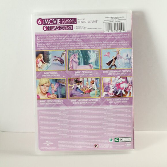 Barbie 6 Movie Collection DVD Set - Picture 2 of 3